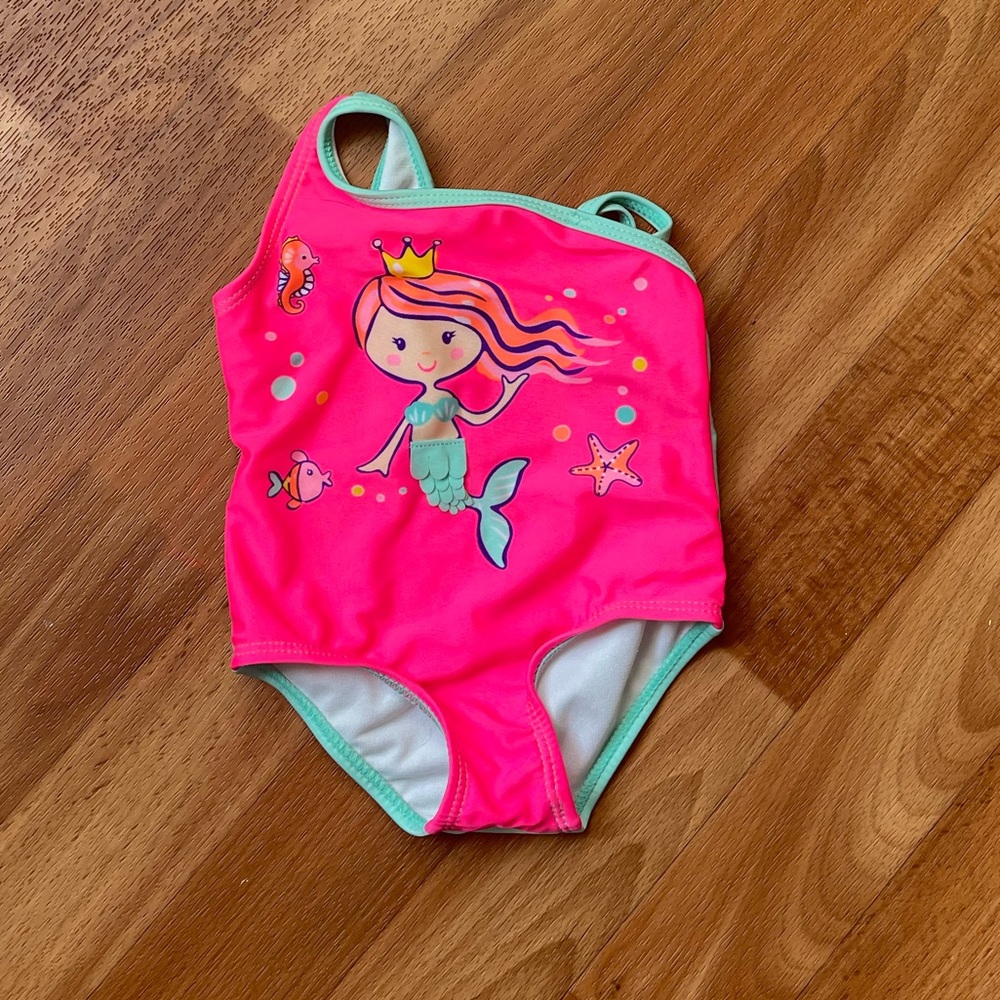 Cute one piece mermaid swimsuit
